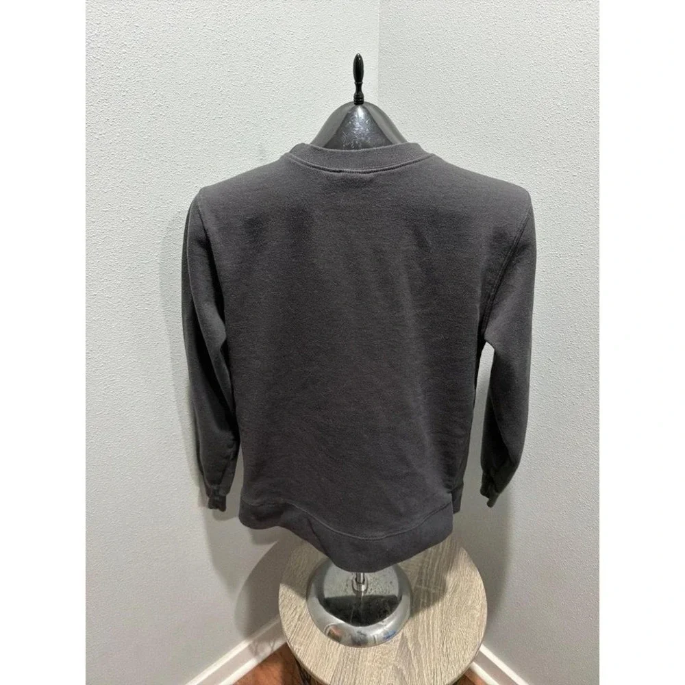 Grateful Dead Sweatshirt Mens Small  Black Bertha Skull Roses Graphic Pullover - Picture 2 of 3